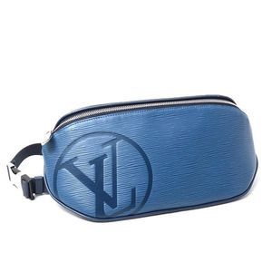 Louis Vuitton Bum Bag Body Bag Waist Bag Blue Azure